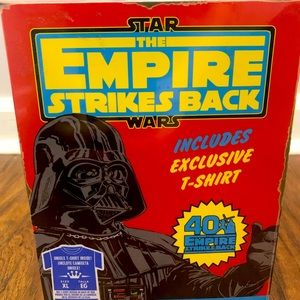 Luke I am your father shirt XL sealed in box funko pop